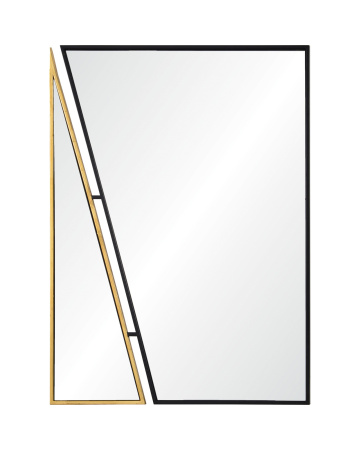 Это прямоугольное зеркало “Гай” с геометрическим современным дизайном, имеет минималистичный силуэт, который формируют угловатую структуру внутри, кажущуюся одновременно смелой и простой. Разместите в доме в современном стиле, чтобы прямые линии произвели