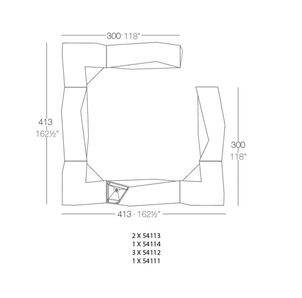 Барная стойка модульная Faz от интернет-магазина IDODOM.RU