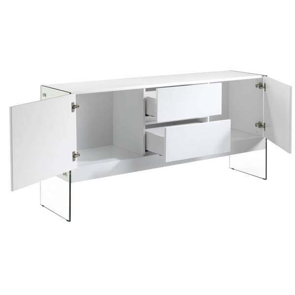 Сервант белый CP1410-E /3063 от интернет-магазина IDODOM.RU