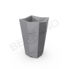 Кашпо Agava 100 DB Graphite