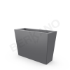 Кашпо Trapezio 70H DB Graphite
