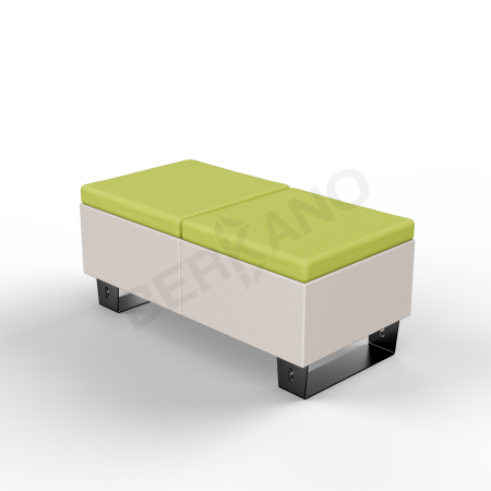 Скамейка Brick 120 Cappuccino, Green
