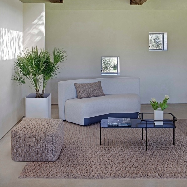 Пуф Chaddar Grey от интернет-магазина IDODOM.RU