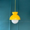 Подвесной светильник Cloyd ERMA-A P1 / Ø20 см - желтый (арт.11339) от интернет-магазина IDODOM.RU
