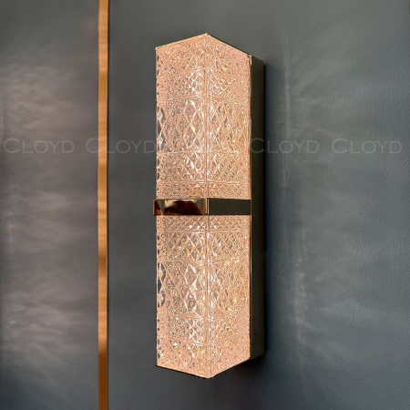 Бра Cloyd PROMENADE W1 / выс. 40 см - золото (арт.20425) от интернет-магазина IDODOM.RU