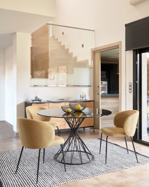 Стул Minna горчичный от интернет-магазина IDODOM.RU