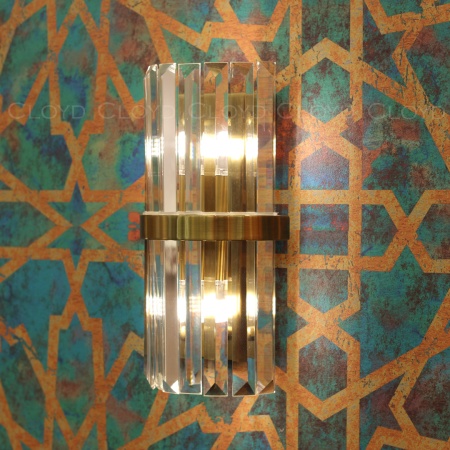 Бра Cloyd MILLOM-A W2 / выс. 32 см - латунь (арт.20150) от интернет-магазина IDODOM.RU