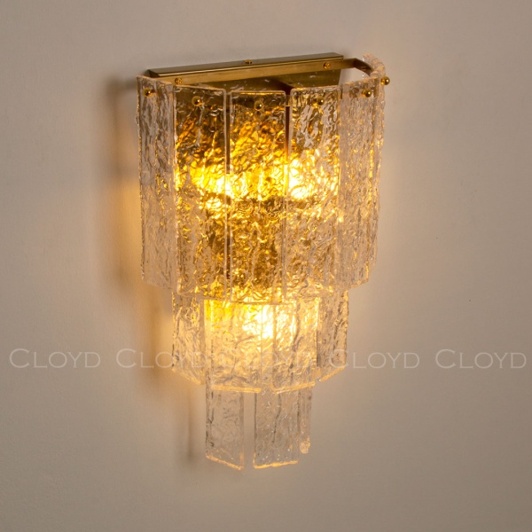 Бра Cloyd PARSIFAL-A W3 / выс. 35 см - латунь (арт.20093) от интернет-магазина IDODOM.RU