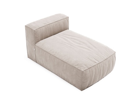 Модуль диван Фри оттоманка 121 - Эконом микровелюр