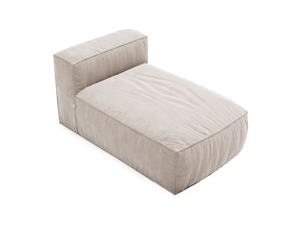 Модуль диван Фри оттоманка 121 - Эконом микровелюр