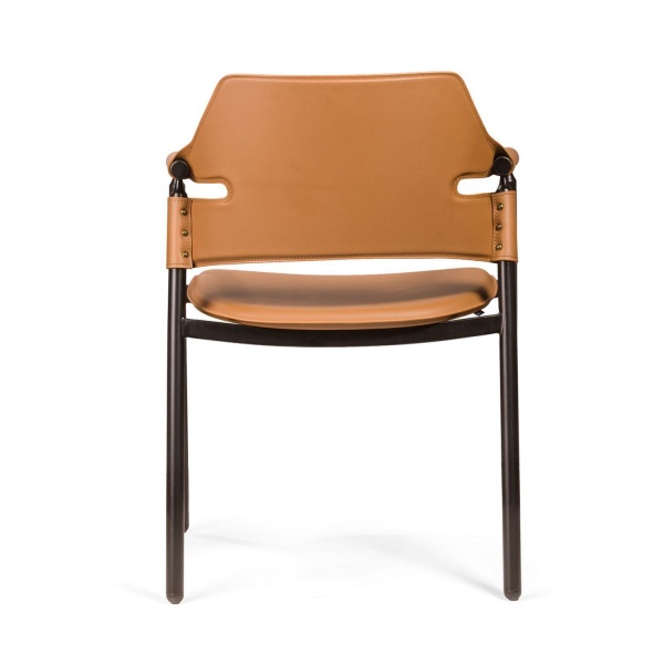 Стул Suite, кожа коричневый от интернет-магазина IDODOM.RU