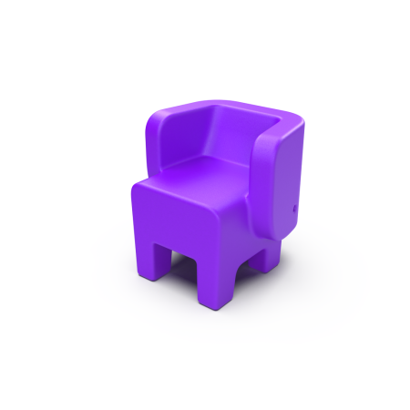 Детский стул Elephant Deep Violet