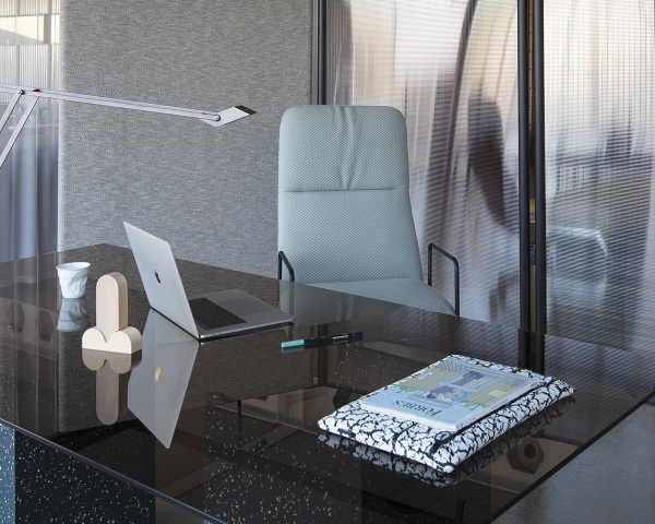 Поворотное офисное кресло Elle 348.65.7 от интернет-магазина IDODOM.RU