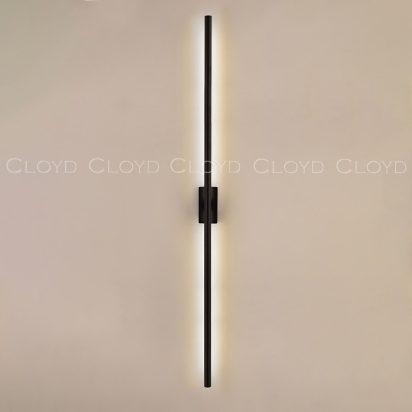 Бра Cloyd LINEAS-B W1 / выс. 100 см- 4000K - черный матовый (арт.20458) от интернет-магазина IDODOM.RU