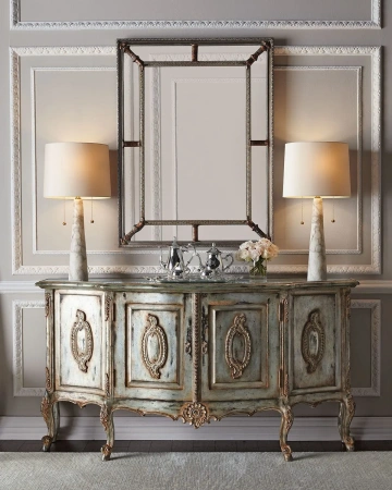 Зеркало в раме "Гарри" Silver от интернет-магазина IDODOM.RU