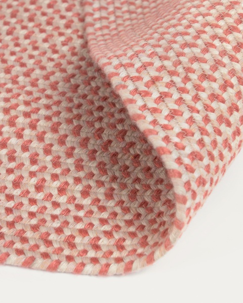 Rodhe Круглый ковер 100% ПЭТ терракотовый Ø 150 см от интернет-магазина IDODOM.RU