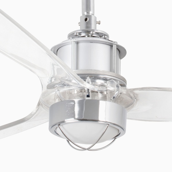 Хромированный вентилятор Just Fan DC SMART M LED от интернет-магазина IDODOM.RU