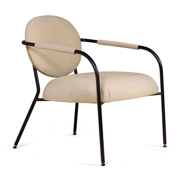 Лаунж кресло EGO, велюр бежевый от интернет-магазина IDODOM.RU