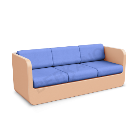 Диван Grace с подушками Terracotta, Navy