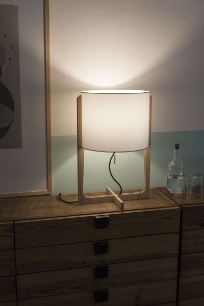 Настольная лампа Melina натуральное волокно от интернет-магазина IDODOM.RU