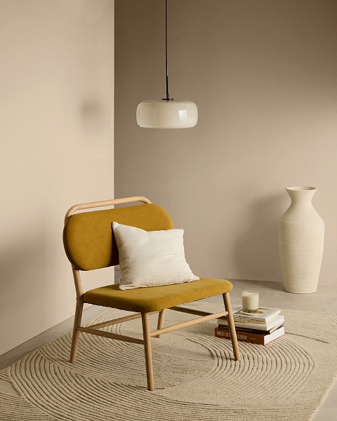 Чехол на подушку Minec бежевый 100% лен 45 x 45 см от интернет-магазина IDODOM.RU