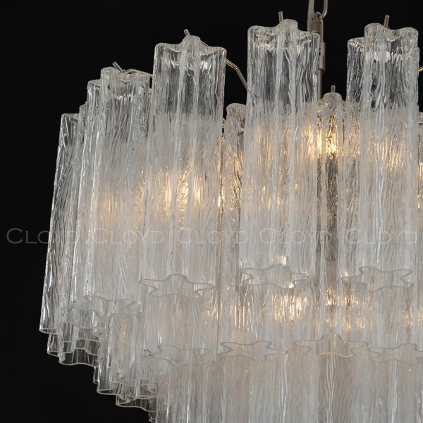 Люстра Cloyd ANNO-D C7 / Ø58 см - хром - прозрачн.стекло (арт.11650) от интернет-магазина IDODOM.RU