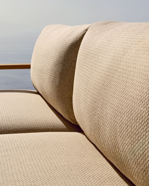 Диван Tirant 3-местный из массива тикового дерева 212 см 100% FSC от интернет-магазина IDODOM.RU