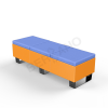 Скамейка Brick 180 Orange, Navy
