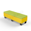 Скамейка Brick 180 Yellow, Green