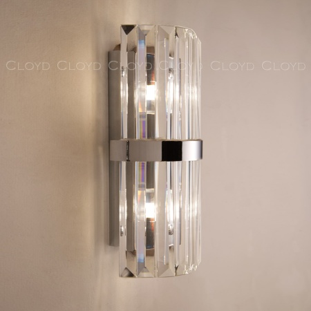 Бра Cloyd MILLOM-A W2 / выс. 32 см - хром (арт.20148) от интернет-магазина IDODOM.RU