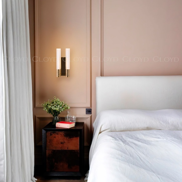 Бра Cloyd FAGOTT W2 / выс. 29 см - золото (арт.20172) от интернет-магазина IDODOM.RU