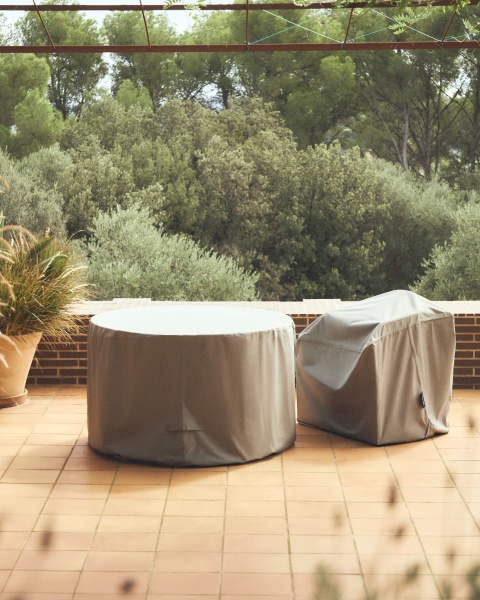 Защитный чехол Iria для круглых уличных столов макс. 130 x 130 от интернет-магазина IDODOM.RU