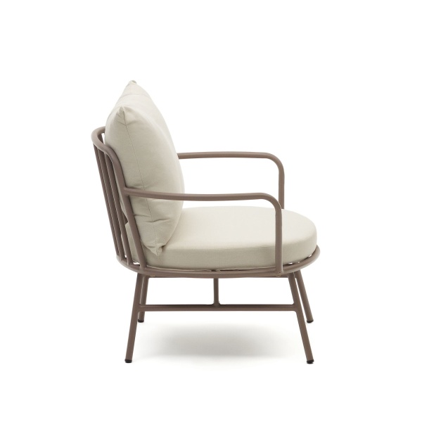 Bramant Кресло из стали с лиловой отделкой от интернет-магазина IDODOM.RU