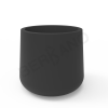 Кашпо Grace planter 110 DB Coal Black