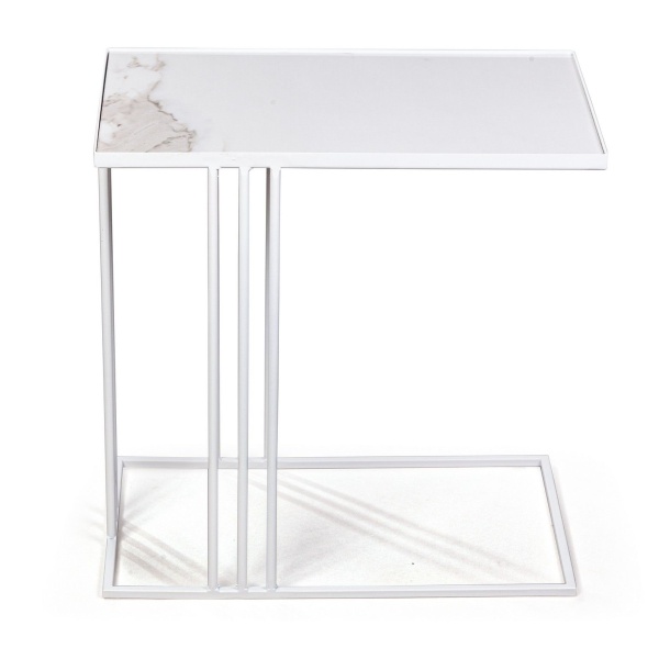 Журнальный столик Stone 026, керамика белая (арт. A026.D01) от интернет-магазина IDODOM.RU