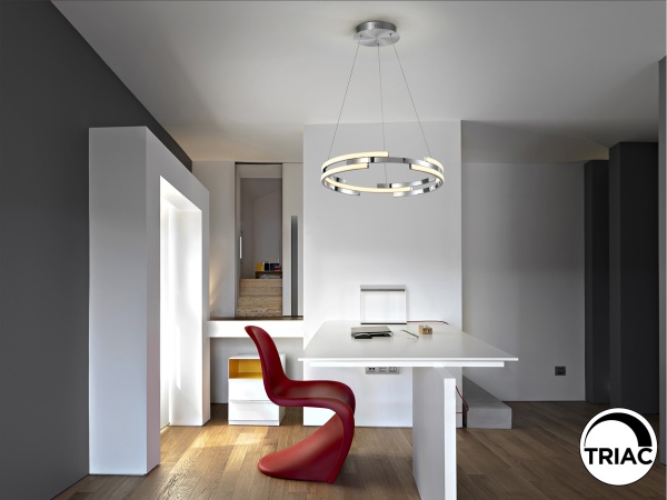 Подвесной светильник Ciclos хром D60 от интернет-магазина IDODOM.RU