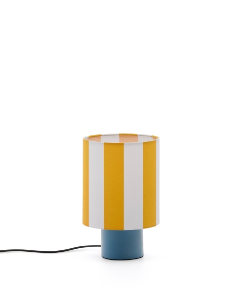 Настольная лампа Ciral из металла с синей окраской от интернет-магазина IDODOM.RU