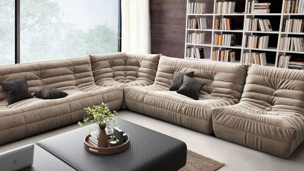 Кресло ДеФранс™️ 1-местное - Эконом микровелюр