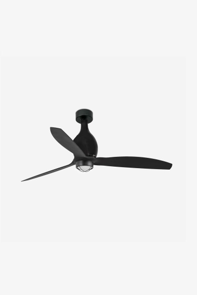 Потолочный вентилятор Mini Eterfan LED черный матовый 128 см от интернет-магазина IDODOM.RU