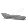 Шезлонг Quaro с подушками Graphite, Graphite