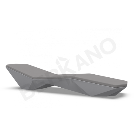 Шезлонг Quaro с подушками Graphite, Graphite