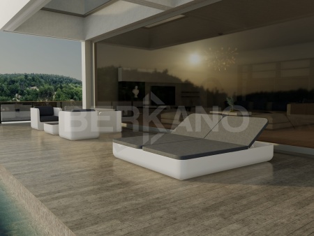 Шезлонг Grace Double Snow White от интернет-магазина IDODOM.RU