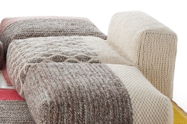 Пуф модульный Mangas Space Rhombus Ivory от интернет-магазина IDODOM.RU