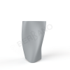 Кашпо Twist 108 DB серого цвета