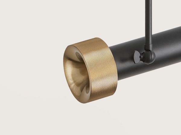 Подвесной светильник Focus 4L черный - золотой от интернет-магазина IDODOM.RU