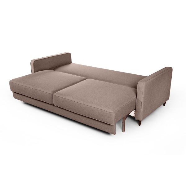 Oslo диван-кровать прямой рогожка серый от интернет-магазина IDODOM.RU