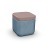 Пуф Grace бирюзового цвета, аксессуар кофейного цвета