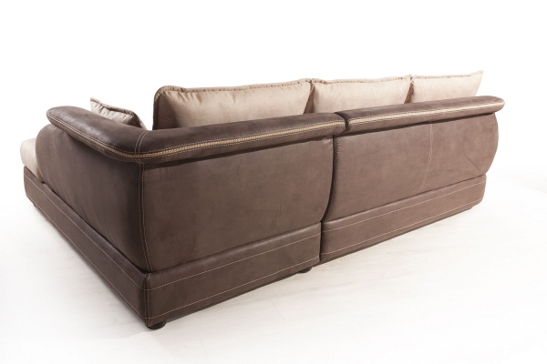 Napoli (Неаполь) диван-кровать с шезлонгом, замша от интернет-магазина IDODOM.RU