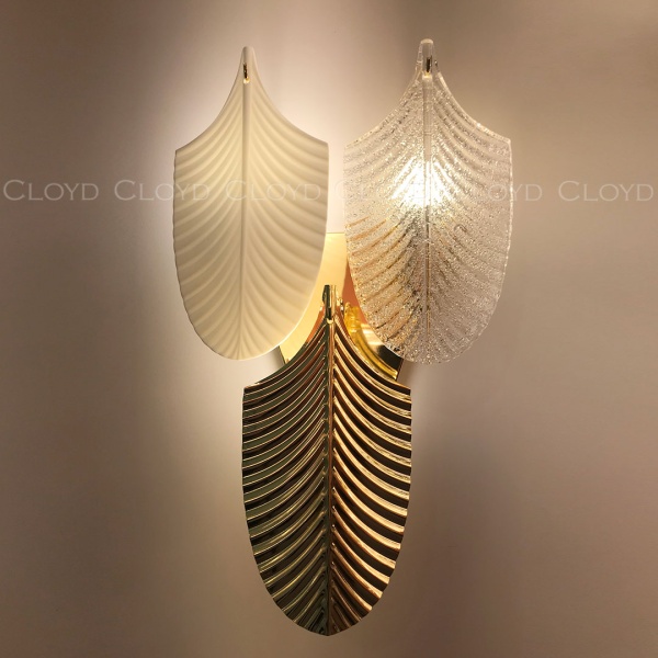 Бра Cloyd BONGA-A W3 / выс. 50 см - золото - керамика (арт.20159) от интернет-магазина IDODOM.RU