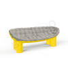 Диван SLON Yellow, Light grey